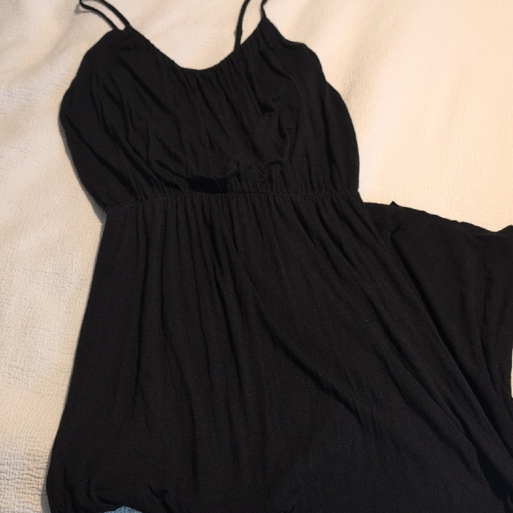 Charlotte Russe Black Maxi Dress